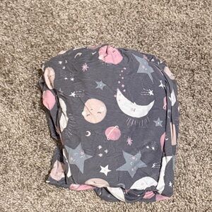 Little Sleepies Crib Sheet Moon & Stars